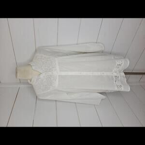 NWT S.R. Fashion large white Indian style tunic